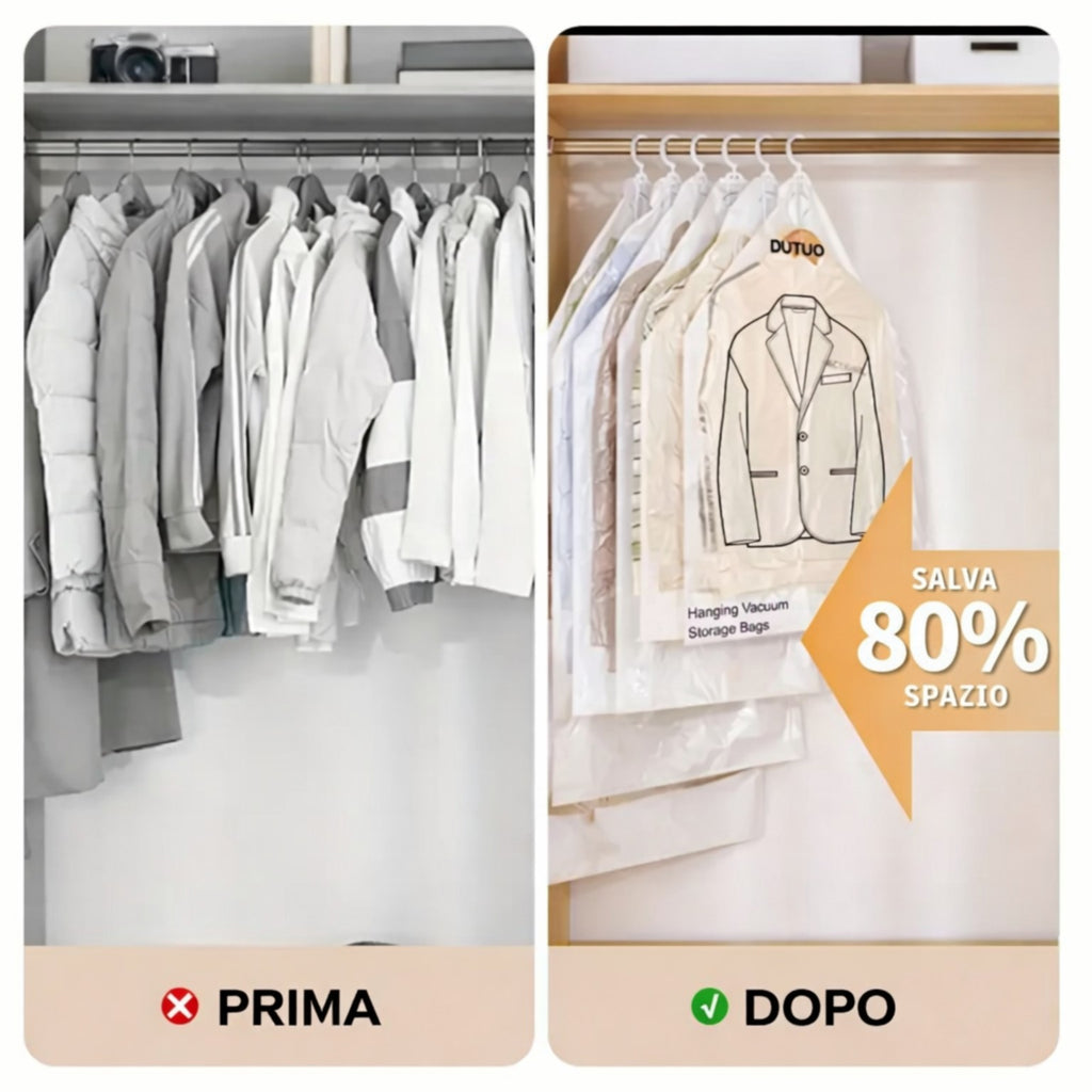 ArmadioMax™ Sacche Sottovuoto Salvaspazio